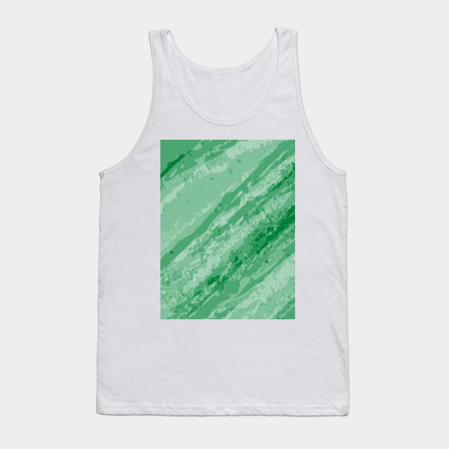 Abstract green pastel pattern Tank Top by Word and Saying